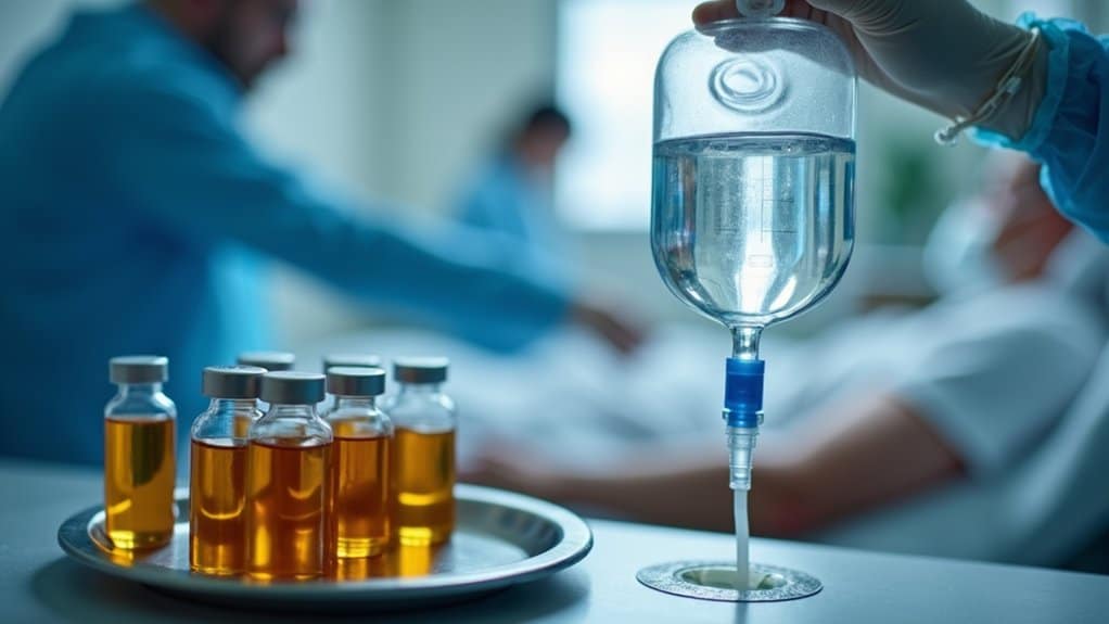 fluid therapy for intoxication