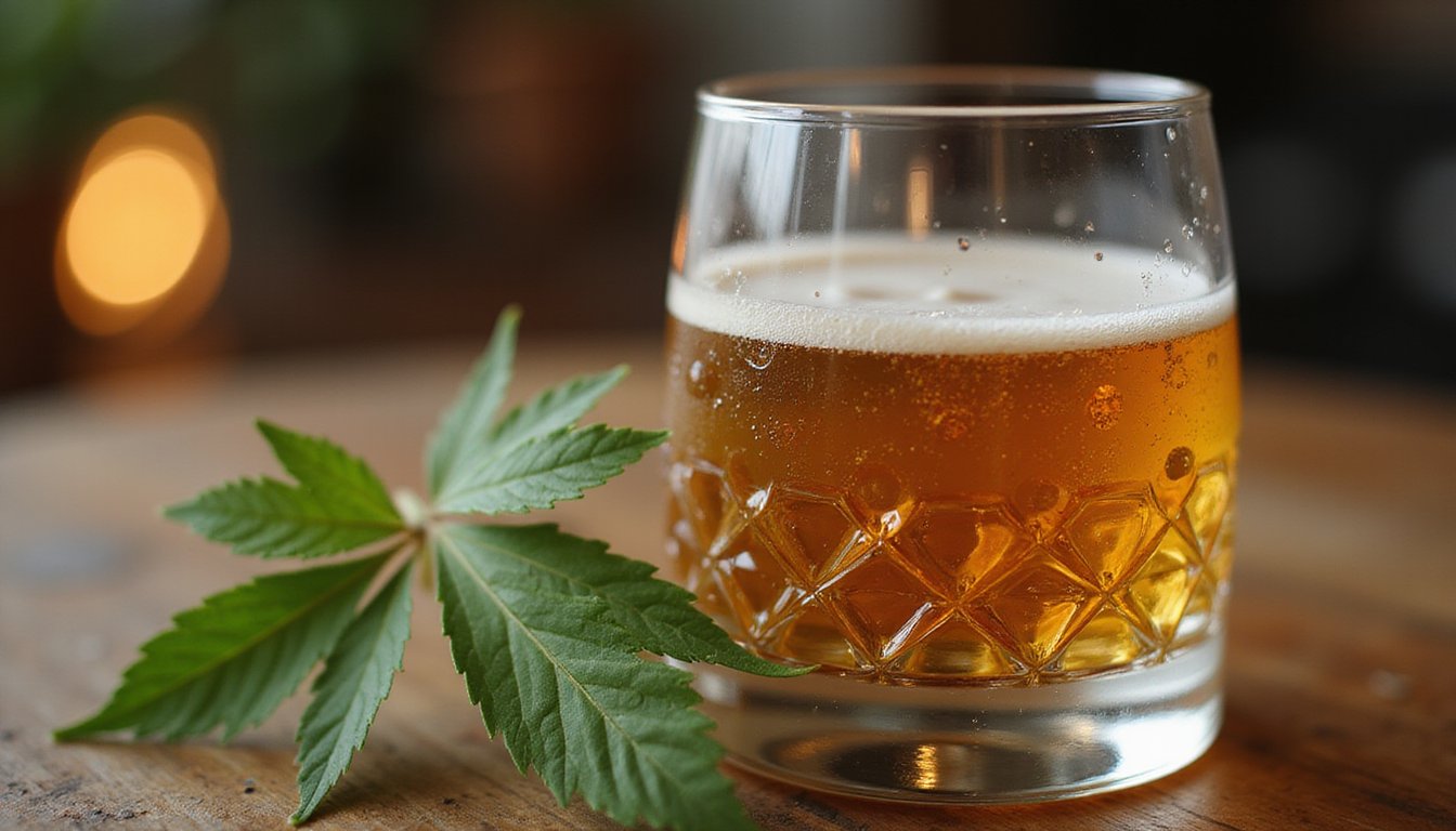 alcohol affects thc clearance