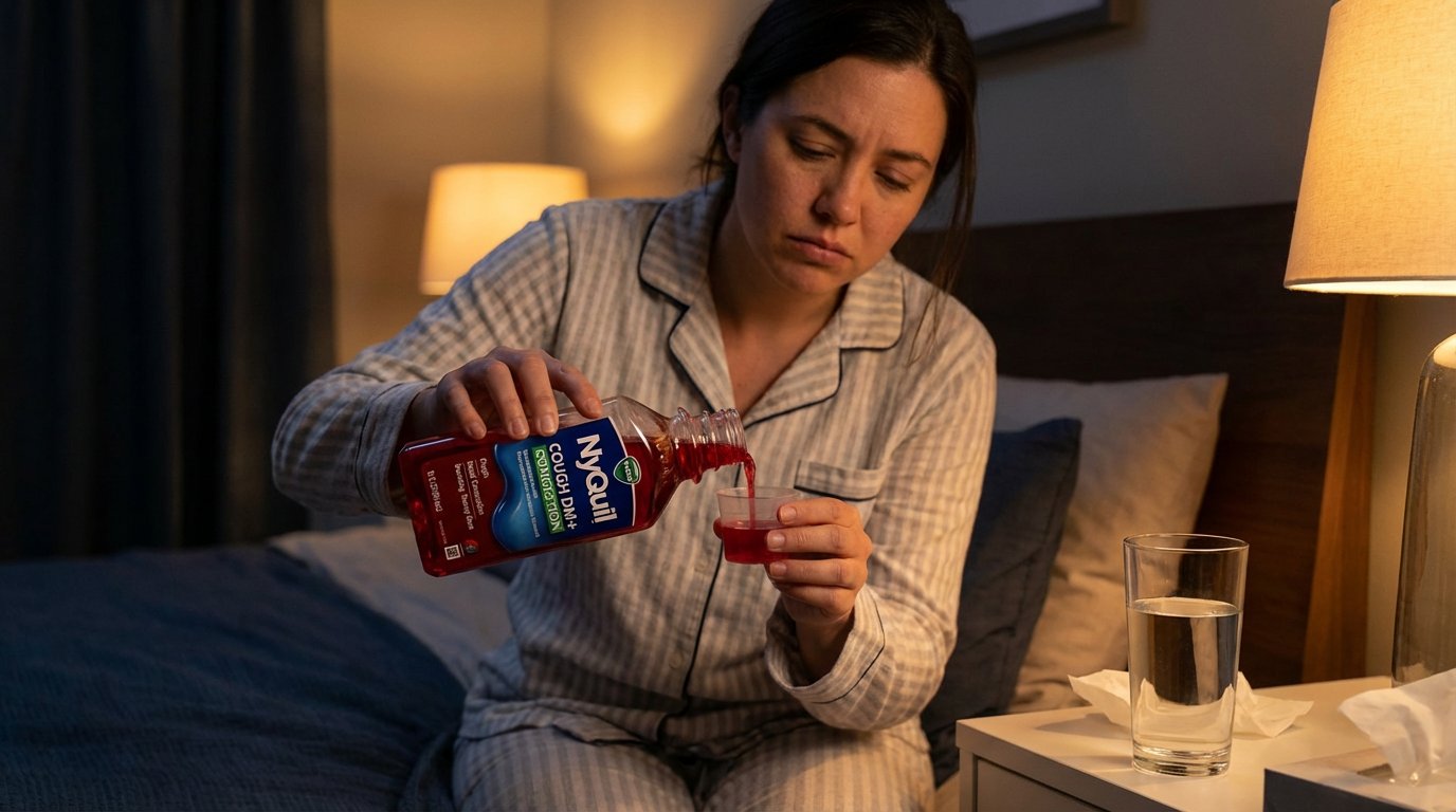 nighttime cold medication usage cautions