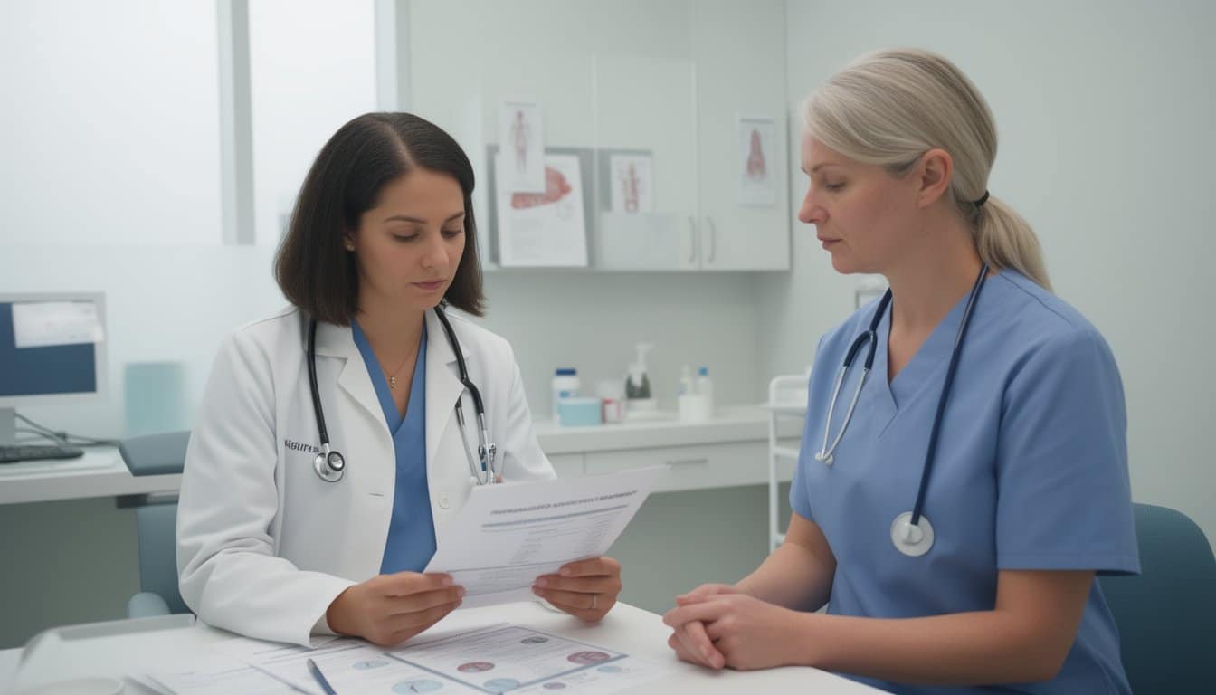 Patient connecting with a counselor during a Virtual Intensive Outpatient Program video therapy session at home.