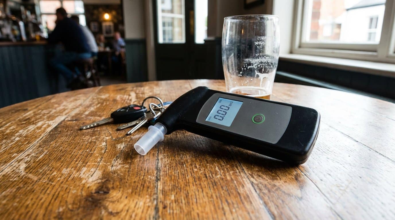 cocaine detected from alcohol breath