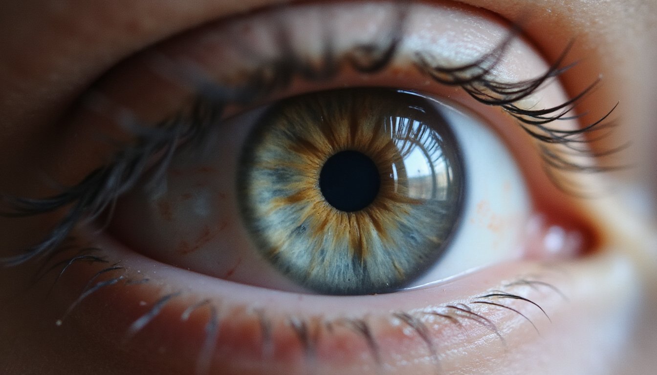 rapid unfocused eye movements blurred vision