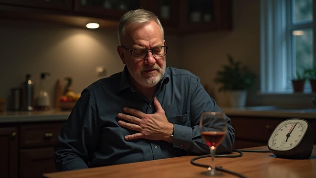 chronic heavy drinking hypertension risks