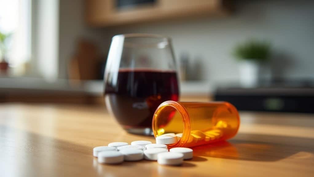 moderate drinking with metformin caution