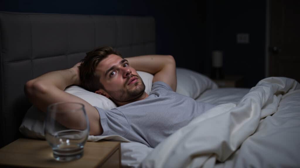 why sleep impossible after drinking