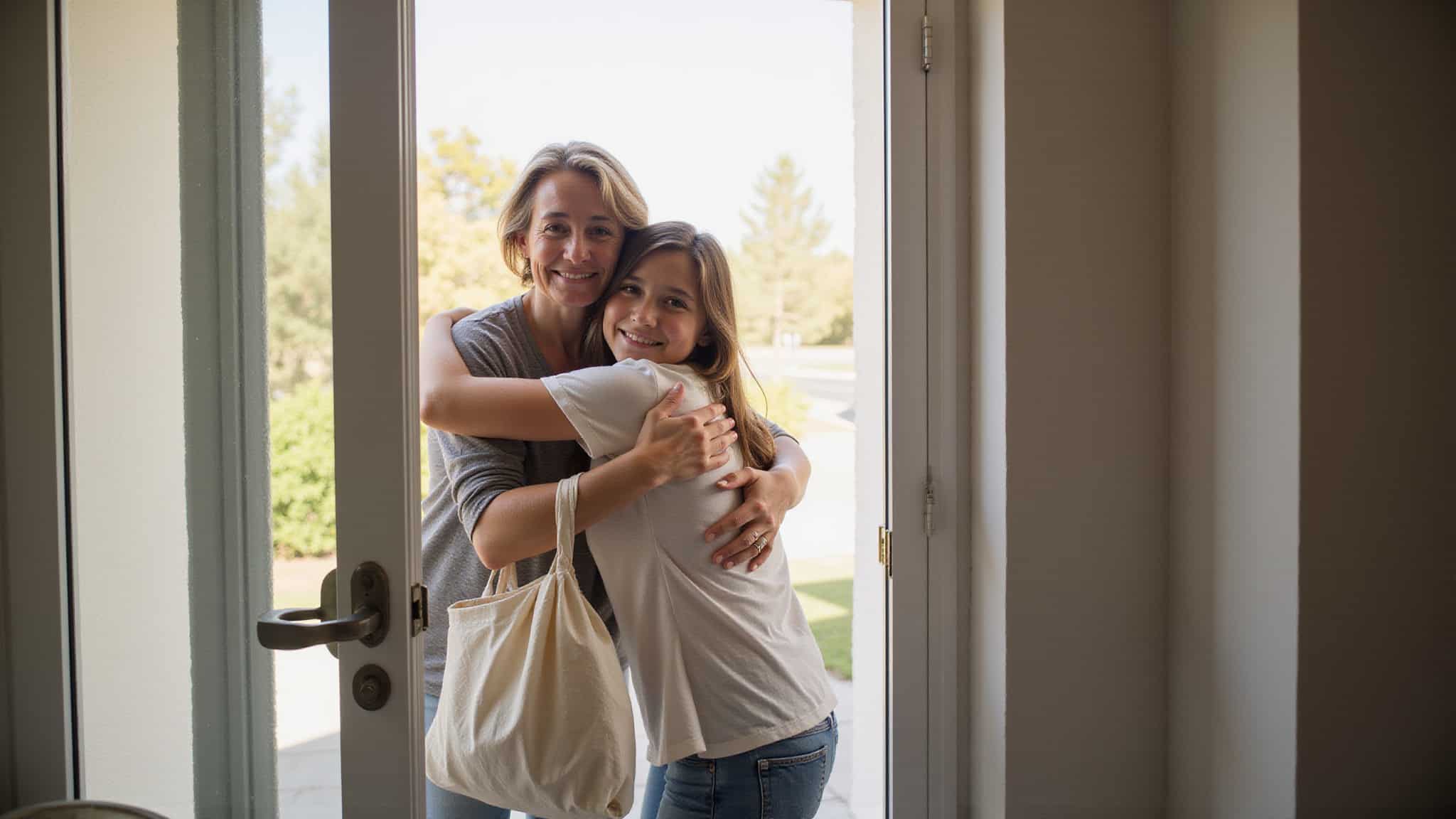 stand by daughter after rehab