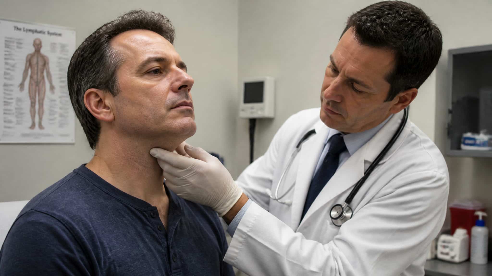 swollen nodes require medical evaluation
